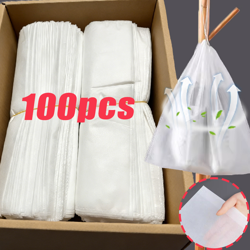 Shoe Bag Dust - 1-100 Peças Saco de Armazenamento de