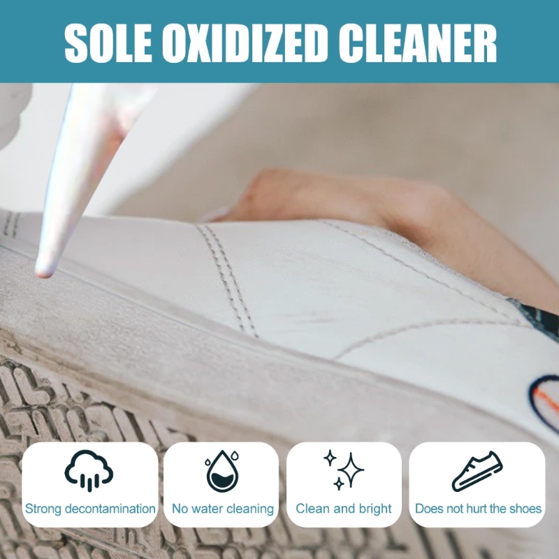 118ml Sapatos Brancos Limpeza  - Sole Edge Whitener avaliação e preço