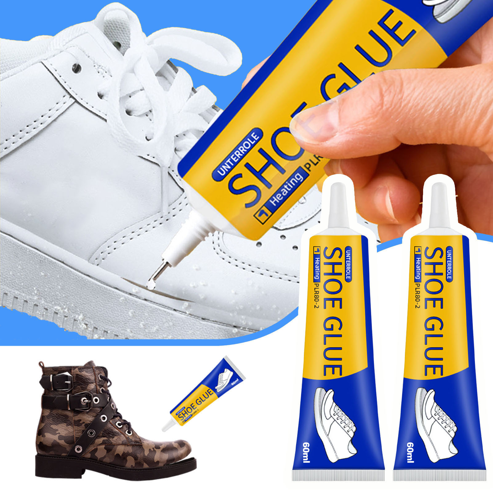 1/2/3 pçs 60ml forte sapato ad - Care For Sneaker avaliação e preço